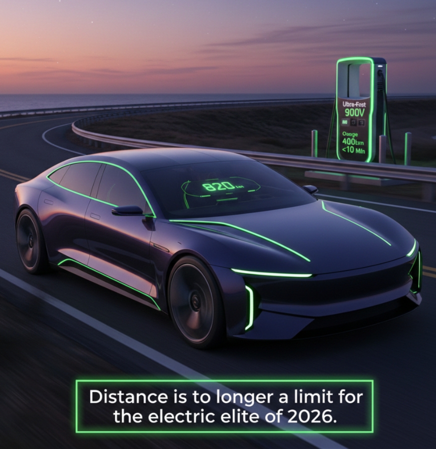 Top 10 Long-Range Electric Vehicles (2026 Edition)